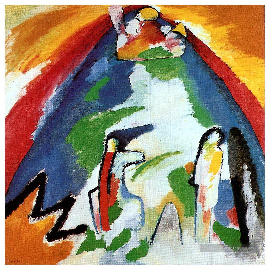Une Montagne Wassily Kandinsky Peintures à l'huile